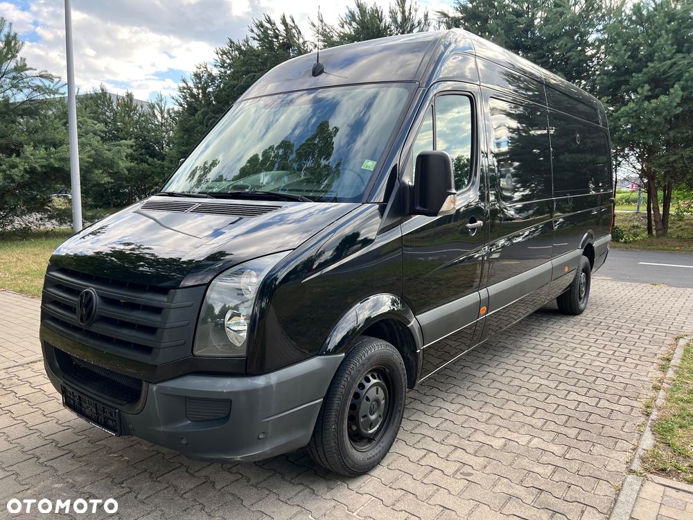 Volkswagen Crafter 2.0 TDI 163KM 2016 rok  Maxi Jumbo Czarny - 2