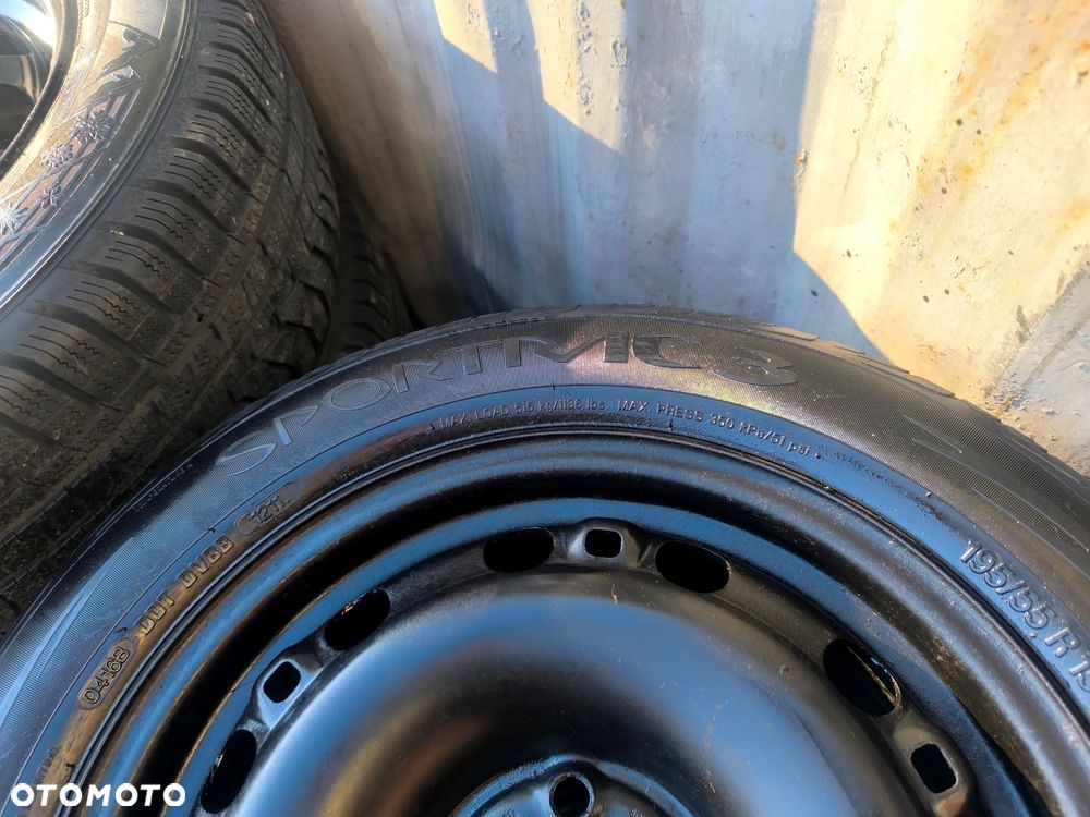 5x100 Felgi Stalowe Stal 15 Koła Letnie Lato SKODA FABIA PRAKTIK ROOMSTER RAPID SEAT IBIZA CORDOBA TOLEDO IV 4 VW FOX POLO 5,5mm Legnica ALU-RAD 195/55 - 4