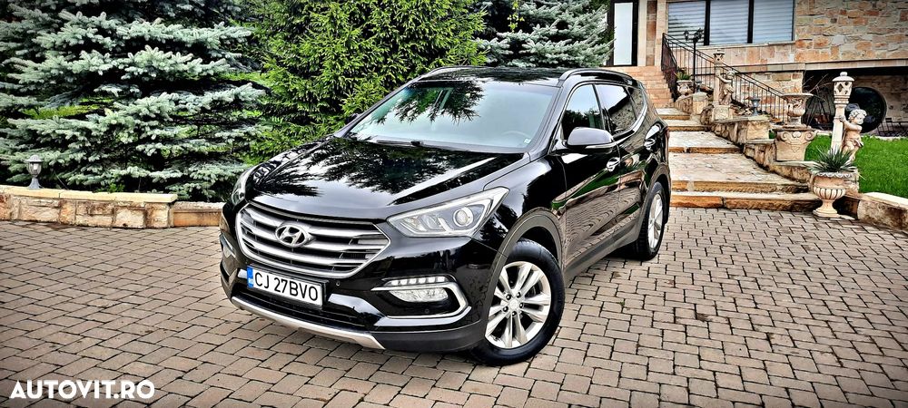 Hyundai Santa Fe blue 2.0 CRDI 4WD Style - 1