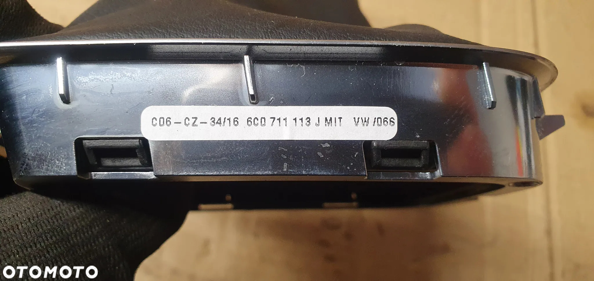 Gałka mieszek zmiany biegów VW Polo V 6R 6C0711113J - 9