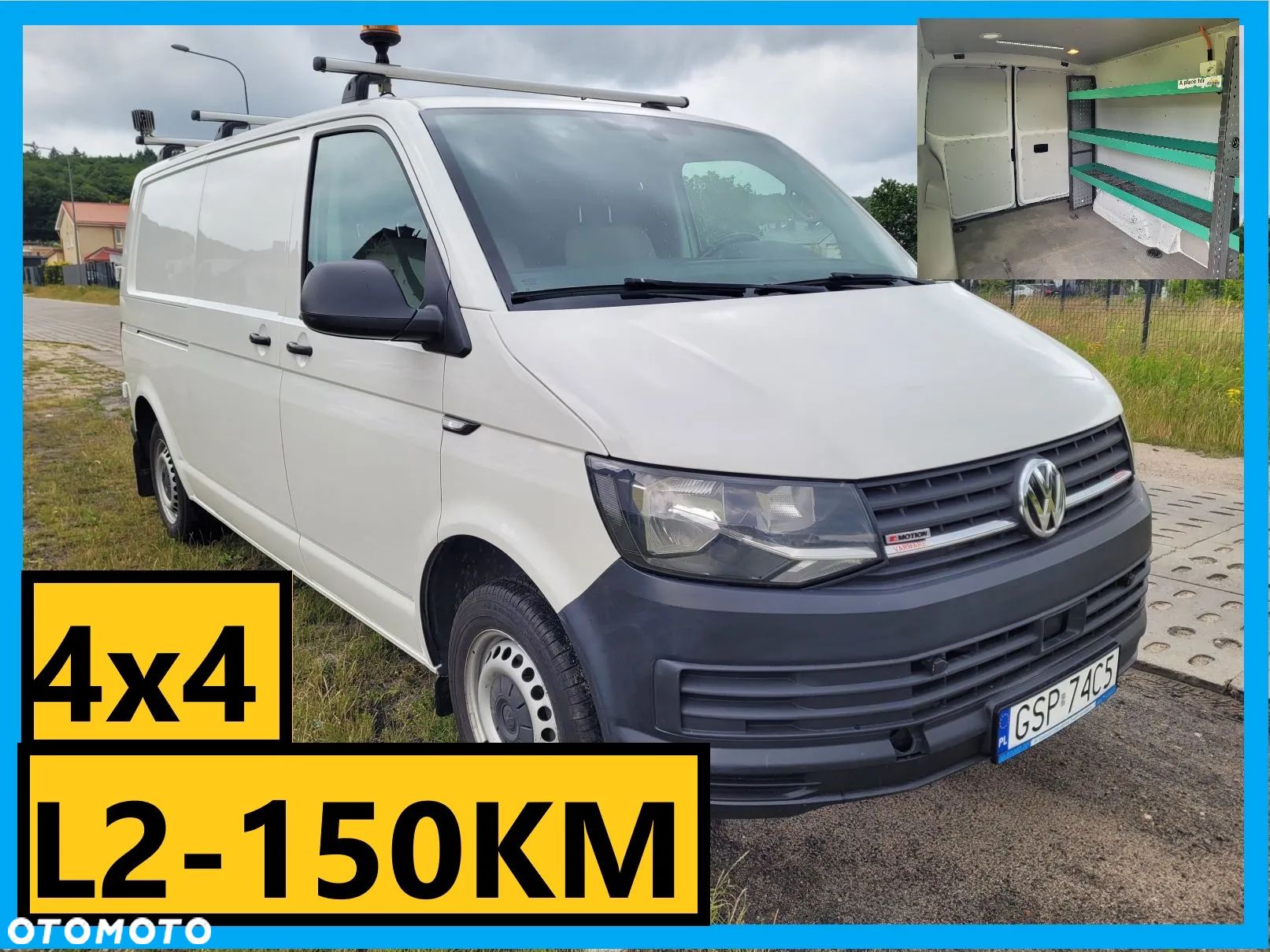 Volkswagen Transporter T6 Długi 150KM 4x4 - 1