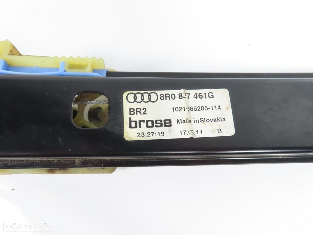 Elevador da Porta Sem Motor Esquerdo/Frente Usado / Original AUDI Q5 (8RB) 8R083... - 3