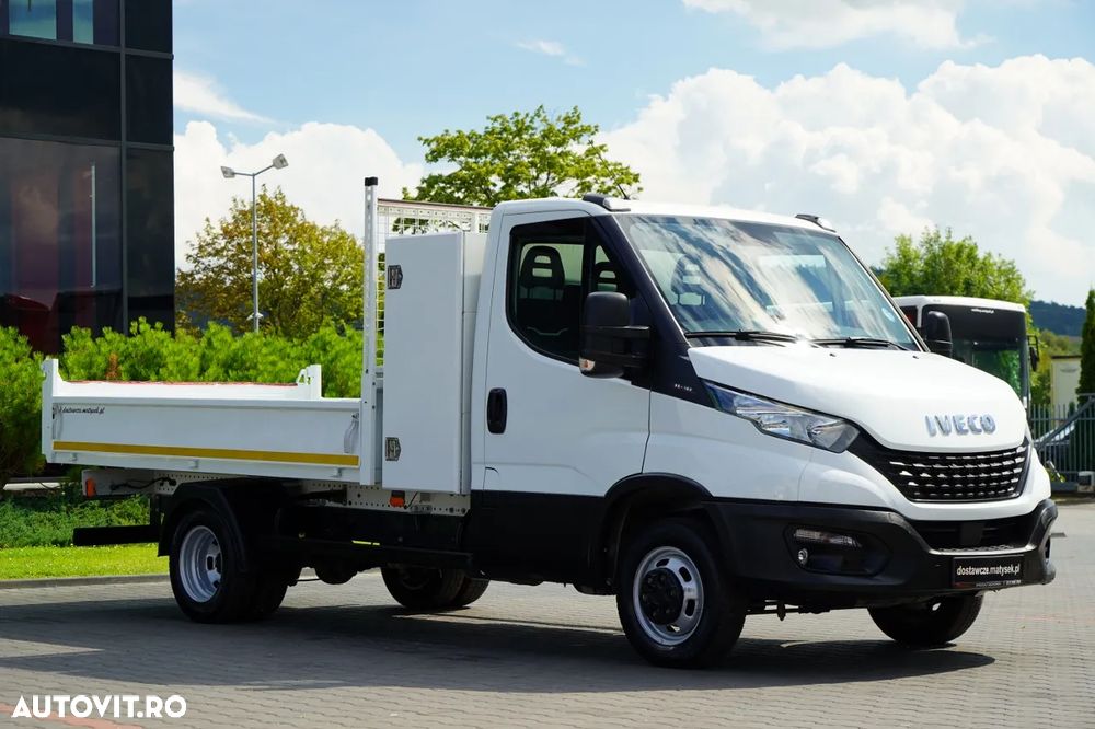 Iveco DAILY 35-160 / BASCULATOR SPATE / OȚEL / 3 LOCURI / DOUĂ / MANUAL / IMPORTAT / EURO 6 - 13