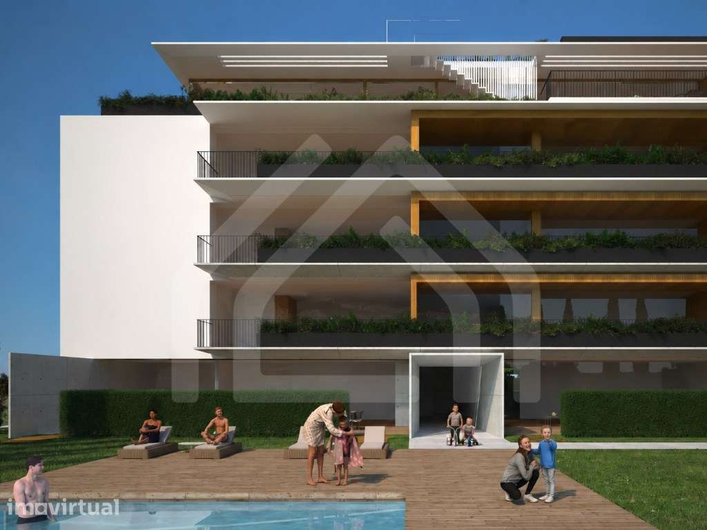 Apartamento T3 | Concrete Residence| Condomínio privado com piscina... - Grande imagem: 3/24