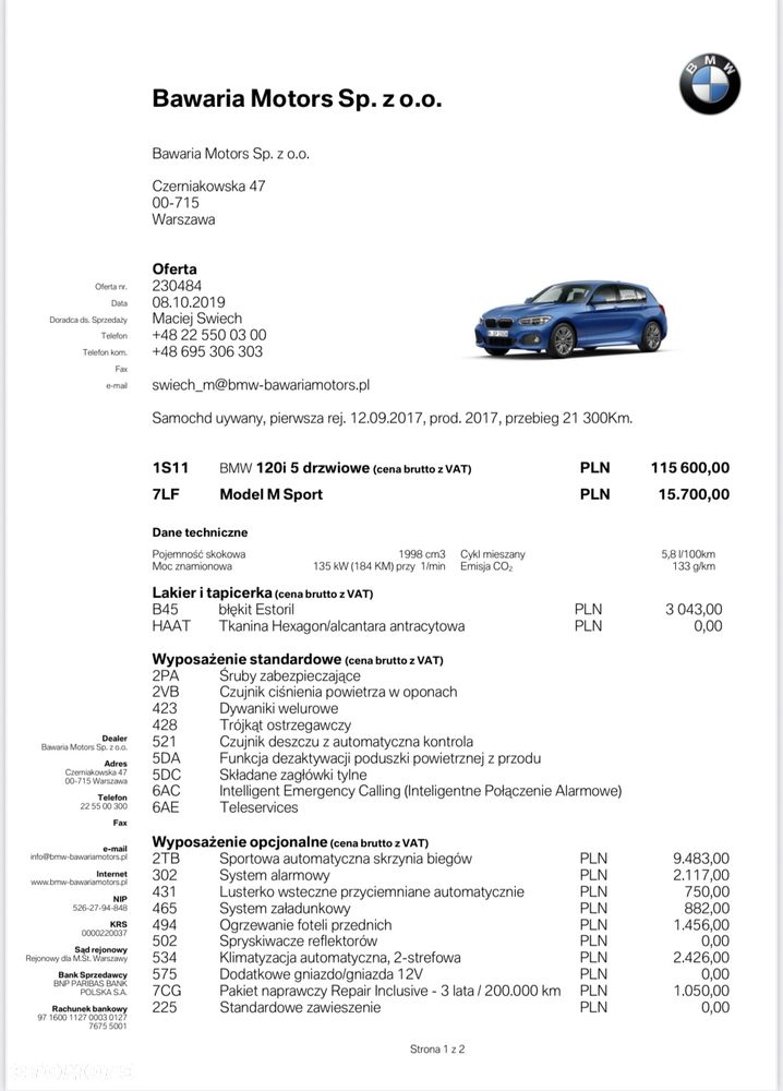BMW Seria 1 120i M Sport - 25
