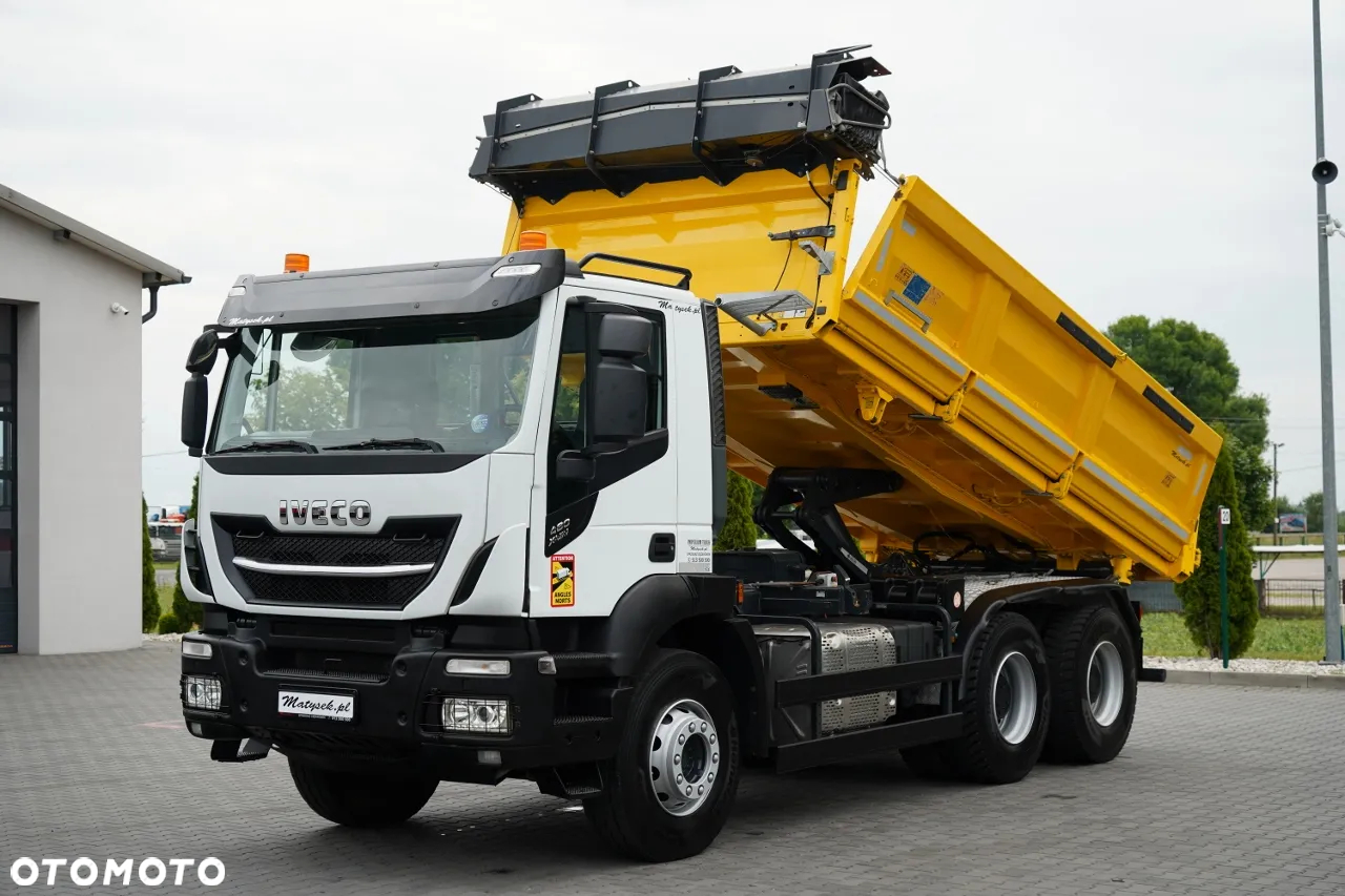Iveco STRALIS X-WAY 480 / 6x4 / WYWROTKA DWUSTRONNA /  HYDROBURTA / BOARDMATIC / MEILLER KIPPER / SPROWADZONY - 2