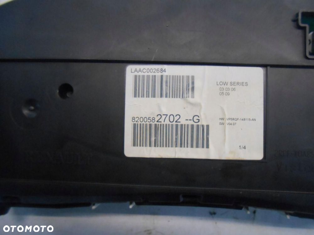 licznik renault clio iii 8200582702 # - 2