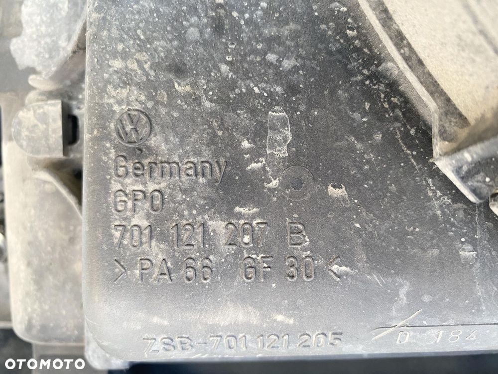VW TRANSPORTER T4 96- ZESTAW CHŁODNICE WENTYLATORY DEMONTAŻ ORYGINAŁ - 10