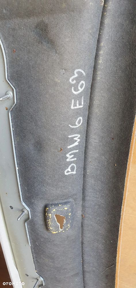 Tapicerka podsufitka sufit pod szyberdach BMW 6 E63 - 6