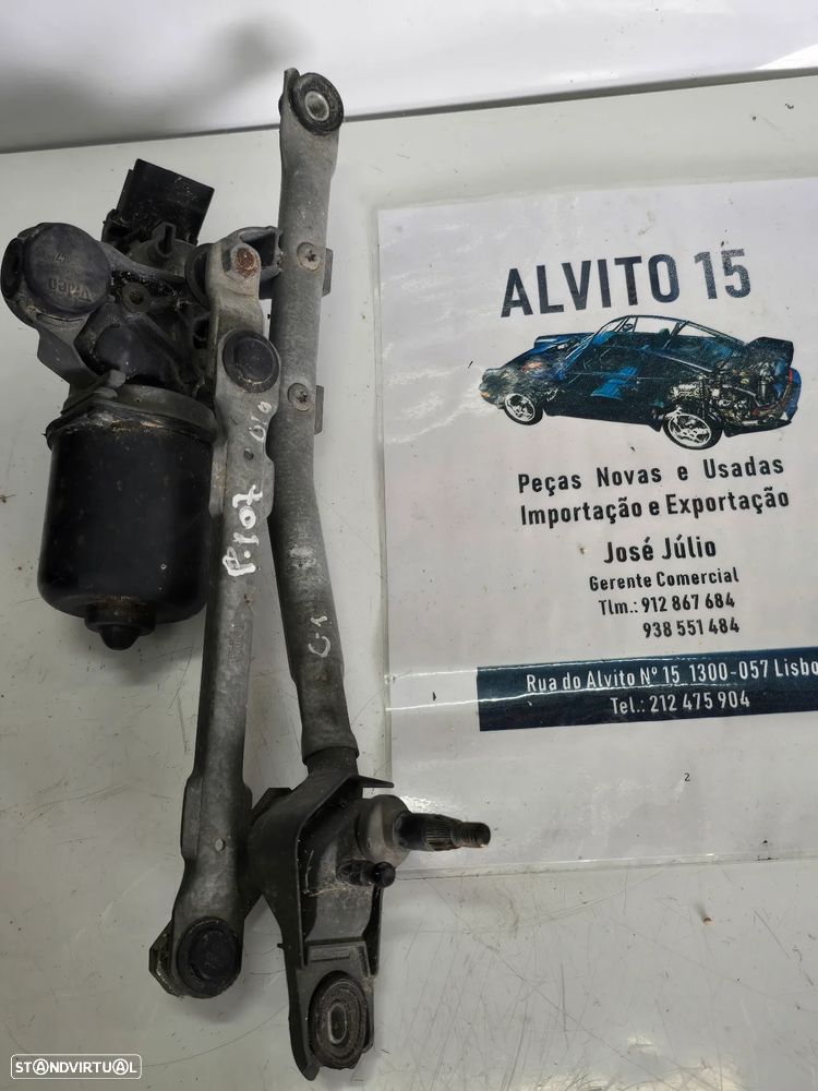 Motor limpa para brisas Peugeot 107 - Citroen C1  2010 - 1