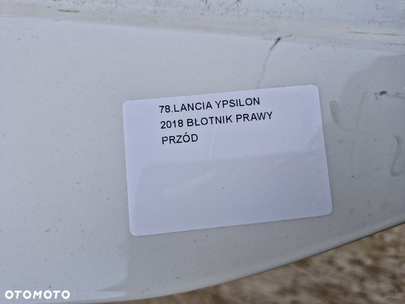 lancia ypsilon iii 3 błotnik prawy przód przedni - 2