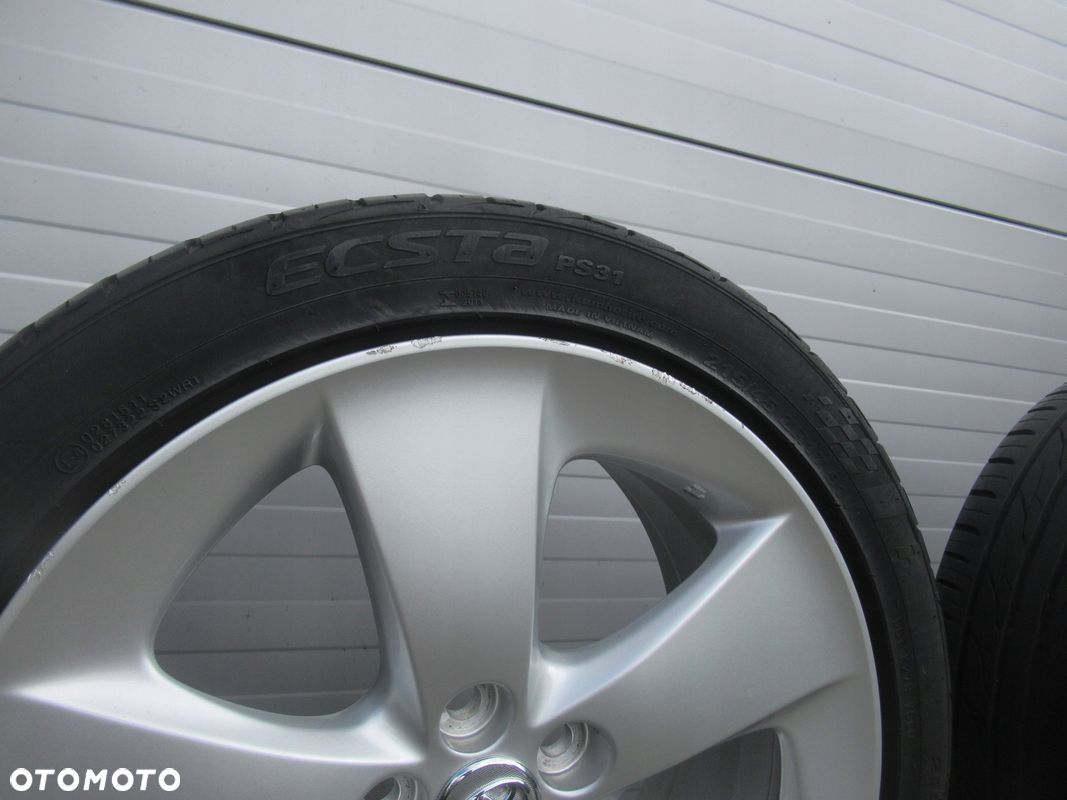 ALU+OPONY LATO R17 TOYOTA URBAN,PRIUS,AVENSIS II 5x100 - 5