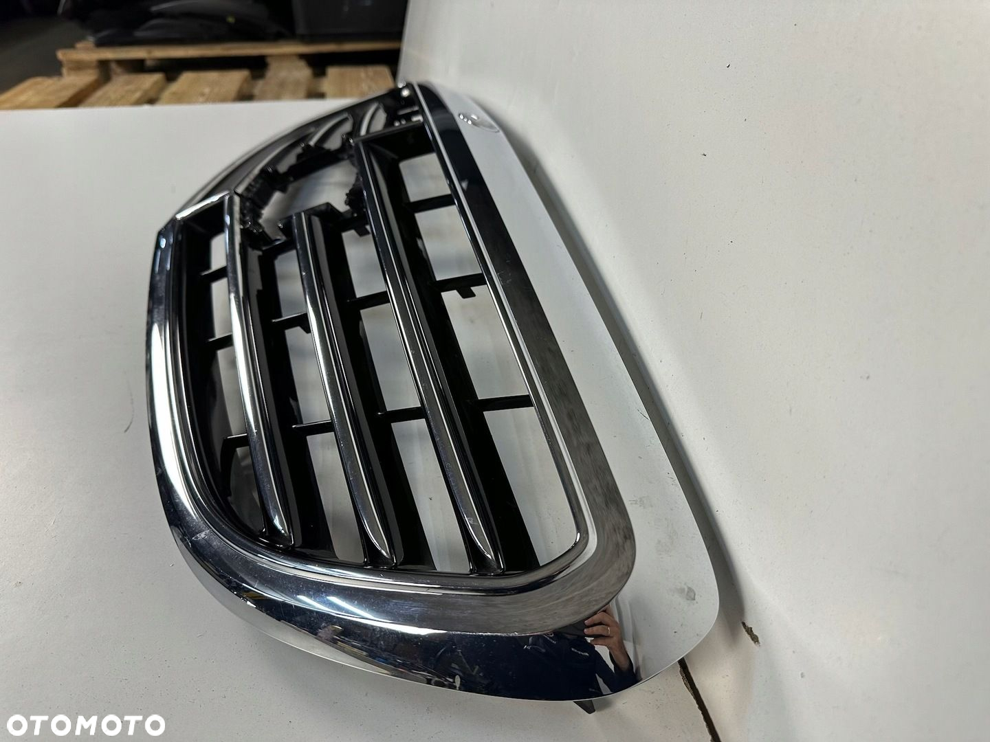 GRILL ATRAPA PRZÓD PRZEDNIA MERCEDES C W205 A2058801383 DISTRONIC RADAR CAŁ - 3