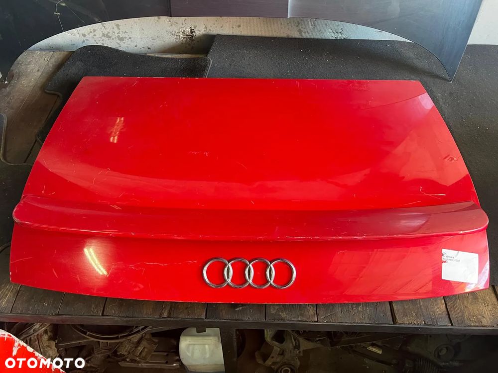 Klapa bagażnika Spojler Audi TT Roadster cabrio 8N czerwony LY3C 8N7827023D