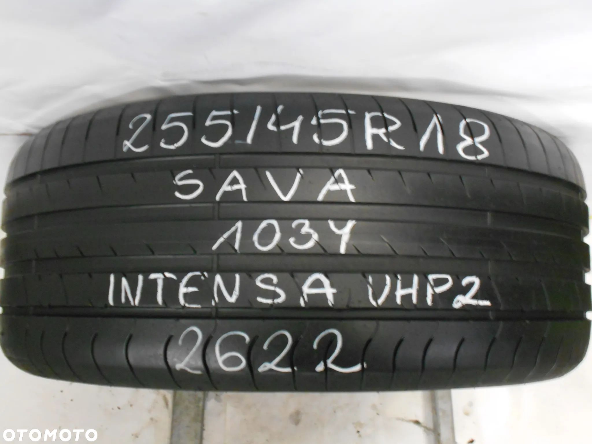 OPONA POJEDYNKA  255/45R18 SAVA ONTENSA UHP2 DOT 2622 7MM - 1