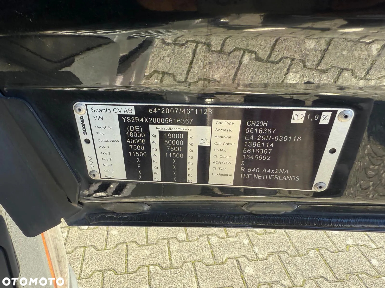Scania R540 A4x2NA hydraulika - 27