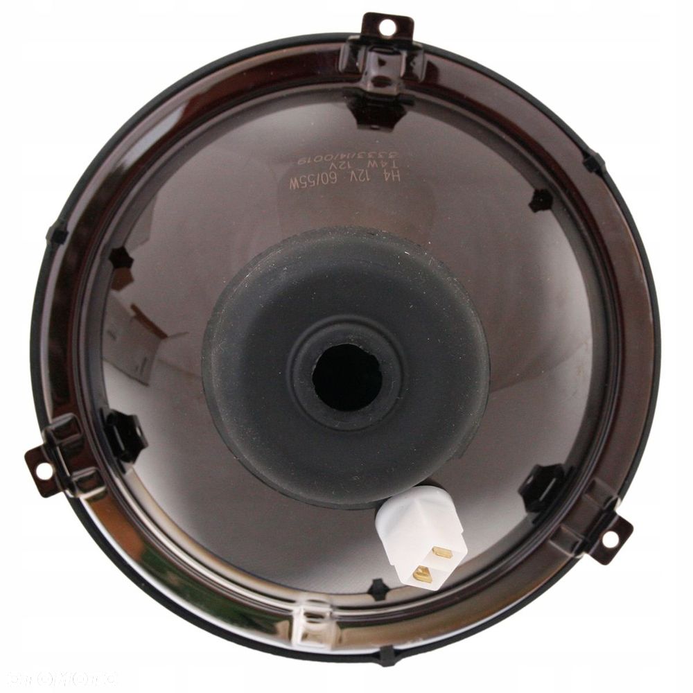Reflektor Lampa Przód Czarny Krzyż Volkswagen Transporter T3 1979-1992 L=R - 3