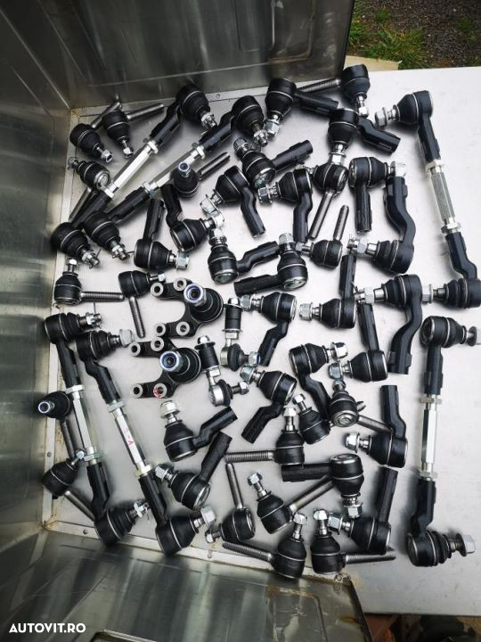 Nissan Cabstar E 2003-2006 articulatie cap bară directie M16 cu M12 pivoți bucse silent, antiruliu - 20