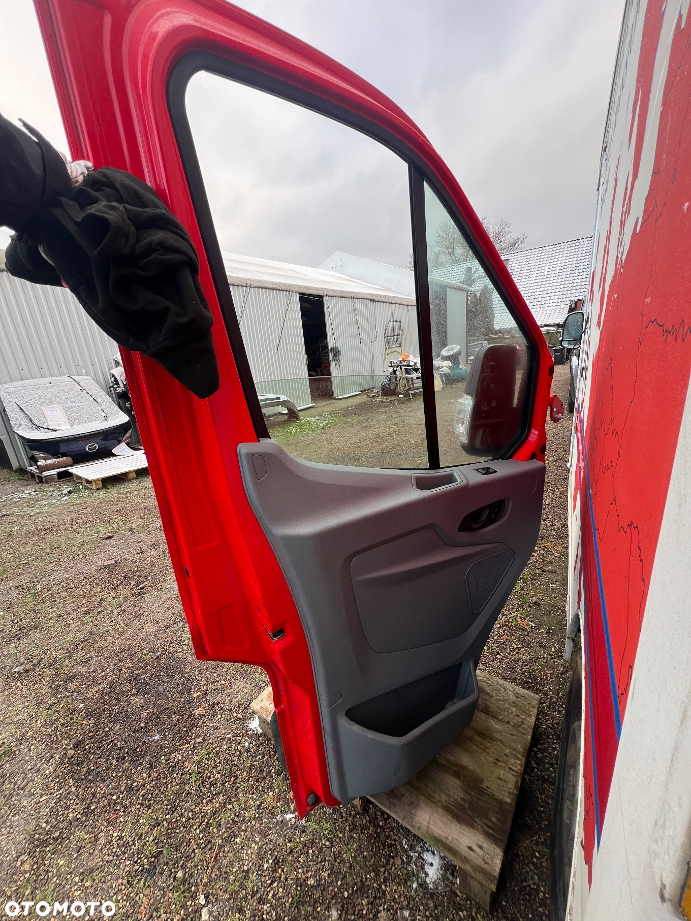 Ford Tranzit Mk8 19r. Drzwi lewy przód kpl. - 4