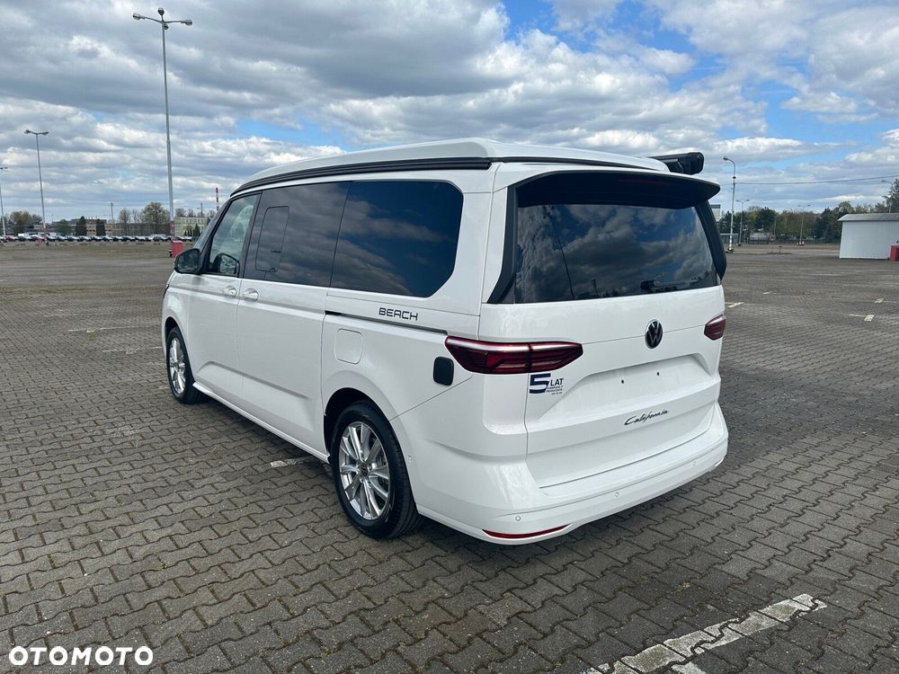 Volkswagen california Nowa California Beach silnik: 2,0 l TSI OPF 204 KM / skrzynia biegów: 7-biegowa DSG rozstaw osi: 3124 mm - 4