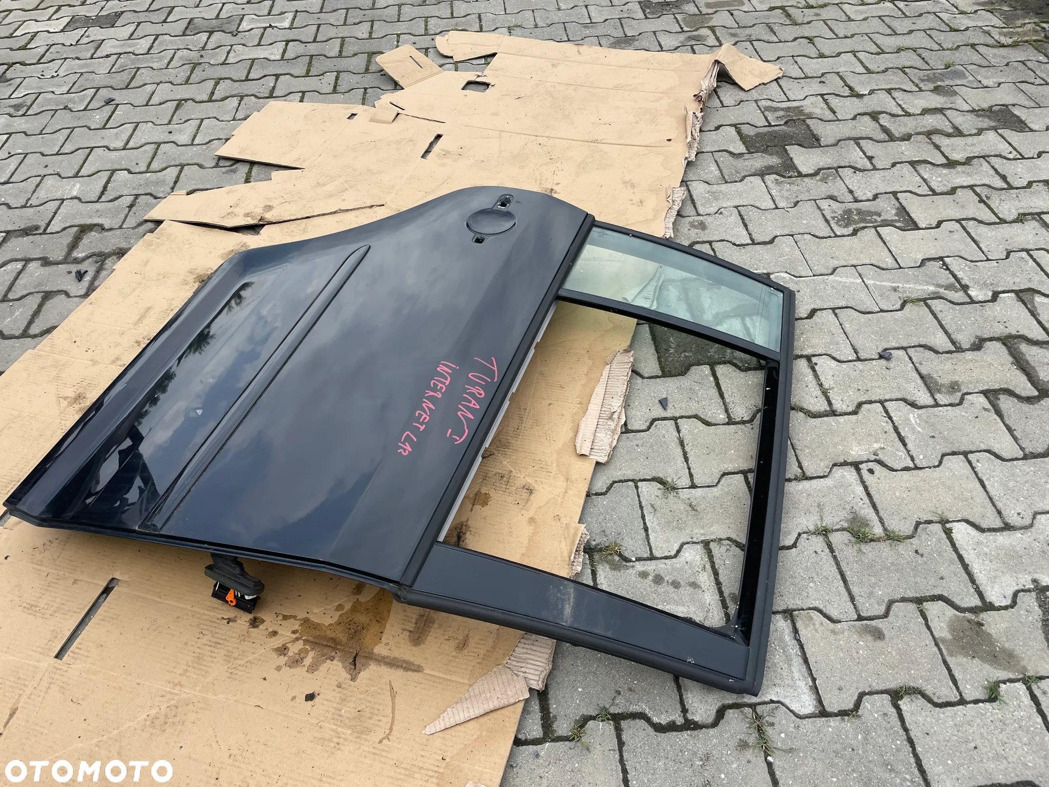 DRZWI TYŁ TYLNE TYLNIE PRAWE VW TOURAN I 1 - 7
