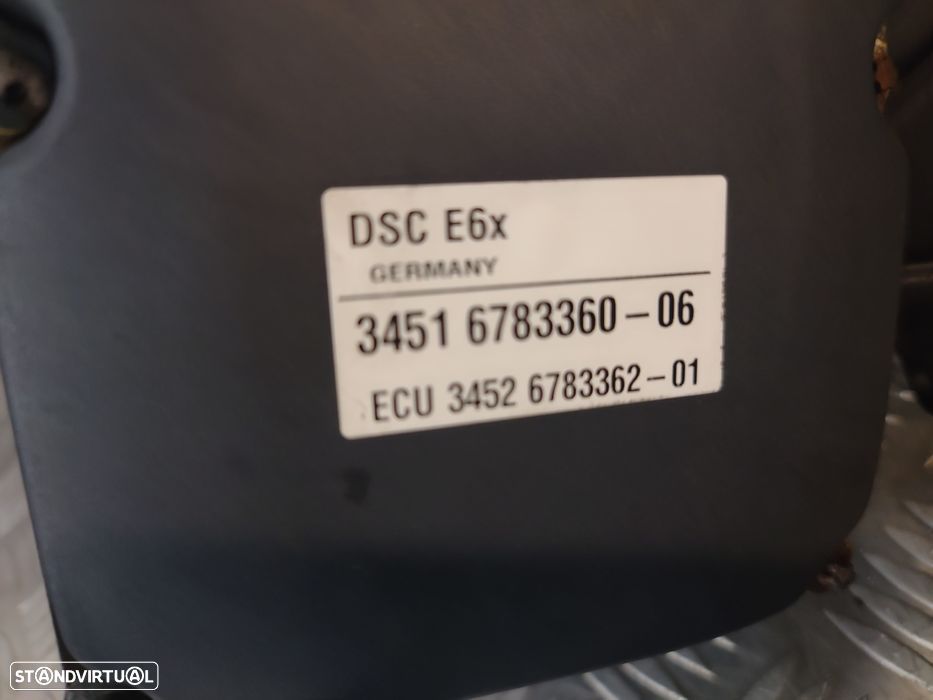 Modulo Abs Esp Bmw Serie 5 E60 E61 Lci 2009 Bosch - 3