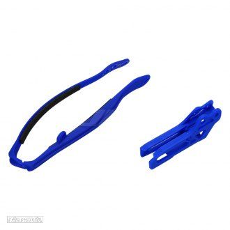 guia de corrente + balança ufo azul yamaha wr / yz - 1