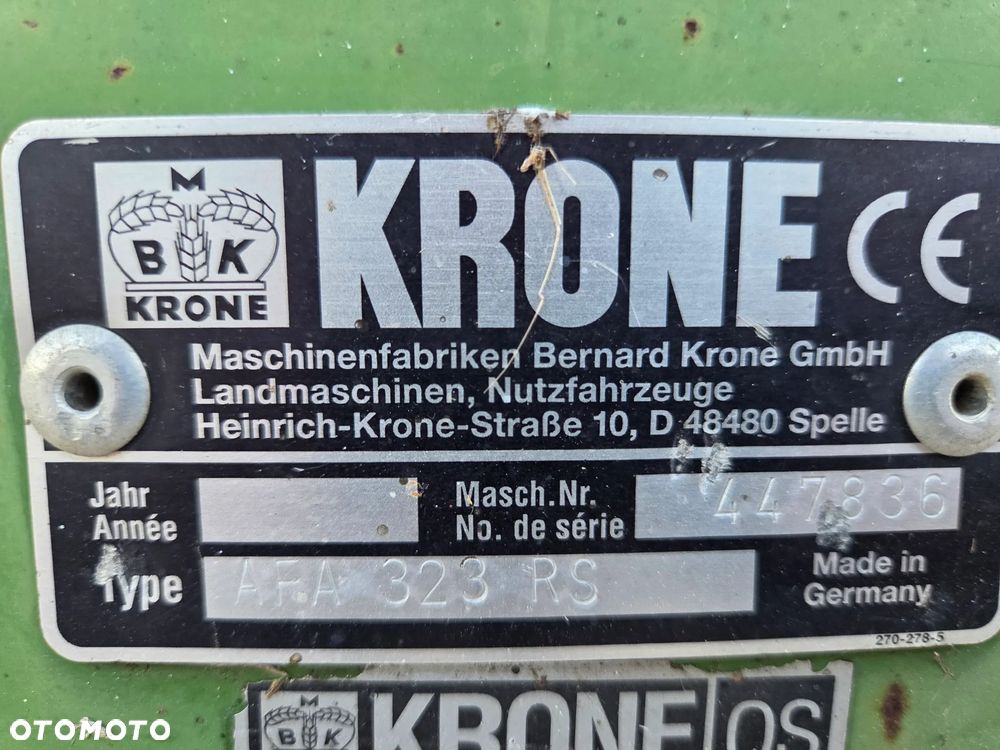Krone Afa 323 - 6