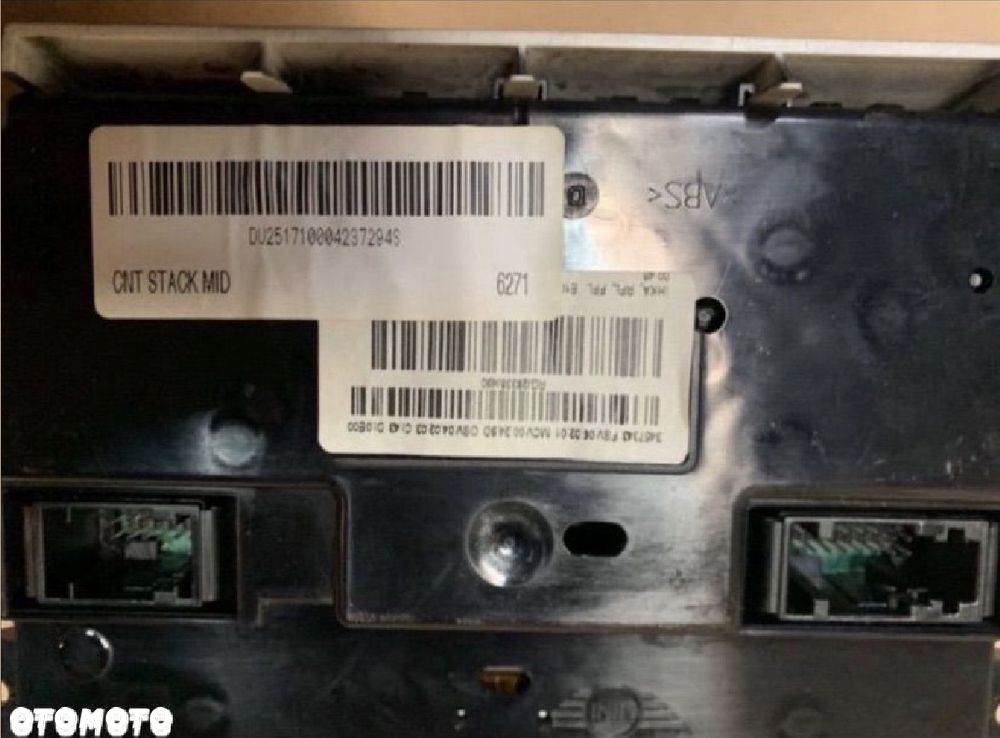 3467343 Panel nawiewu klimatyzacji mini cooper one s r55 r56 r57 r58 r60 - 3