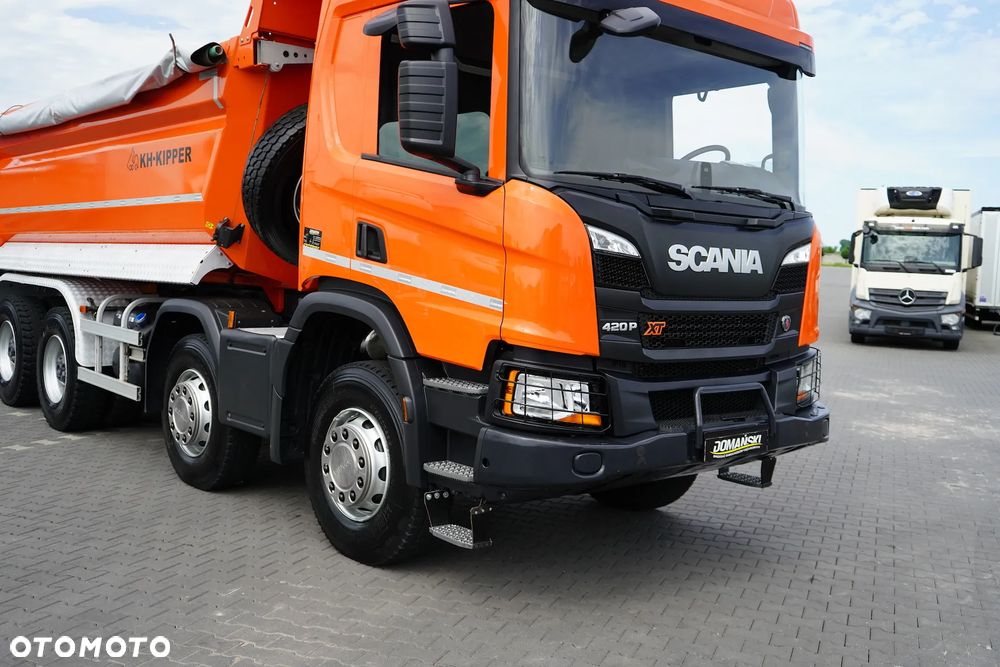 Scania / P 420 / XT / EURO 6 / WYWROTKA / 8 X 4 / ŁAD. 18 500 KG - 33