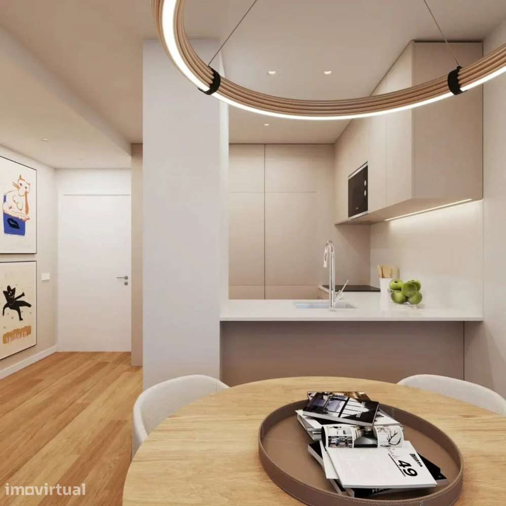 Apartamento T1 novo em Santa Marinha (Junto VL8) - Grande imagem: 5/18