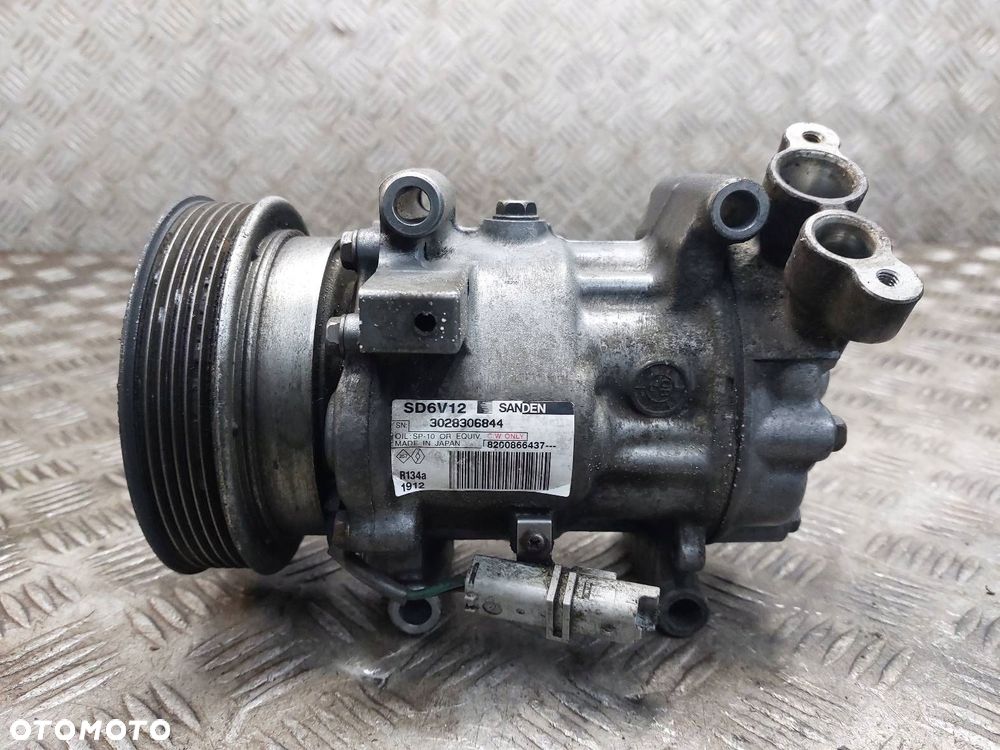SPRĘŻARKA KOMPRESOR KLIMATYZACJI RENAULT CLIO III 1.5 DCI 8200866437 - 1