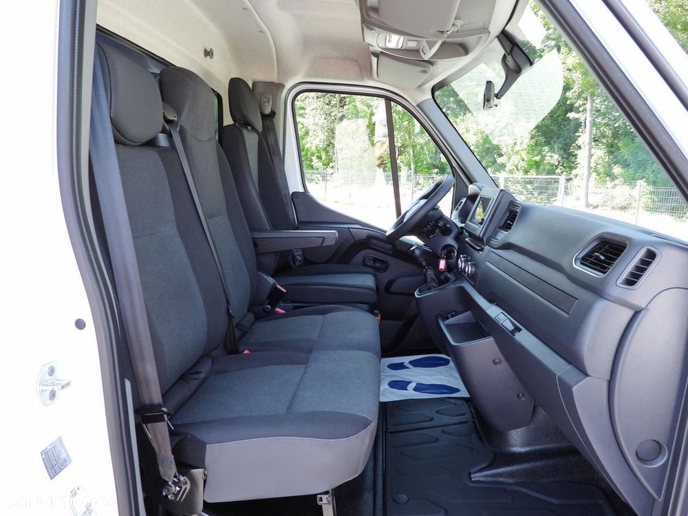 Renault MASTER PLANDEKA 10 PALET TEMPOMAT NAWIGACJA LEDY PNEUMATYKA BLIŹNIACZE KOŁA KLIMATYZACJA  165KM - 38