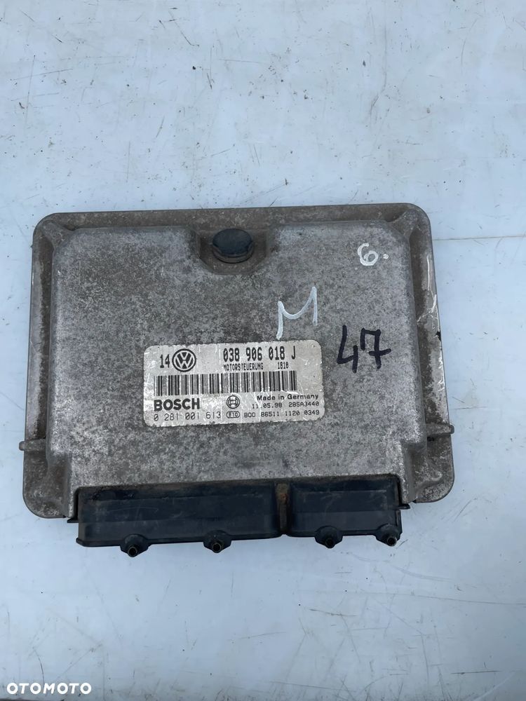 STEROWNIKI SILNIKA VW GOLF IV SEAT SKODA 1.9 TDI 038906018J - 1