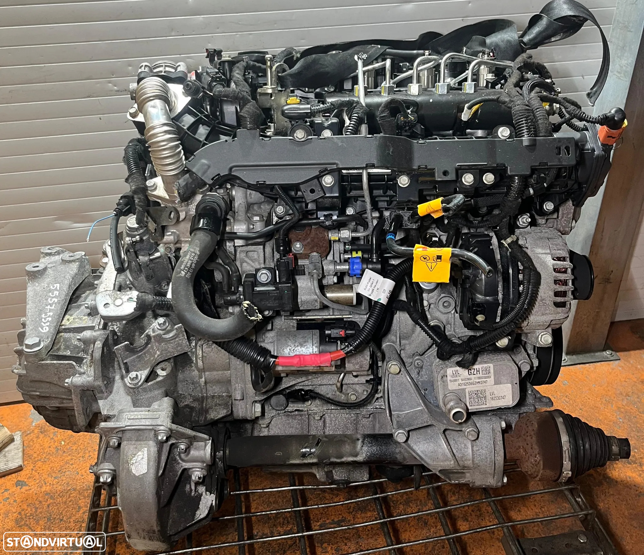 Motor Opel Astra K 1.6 Cdti Ref: B16DTH - 2