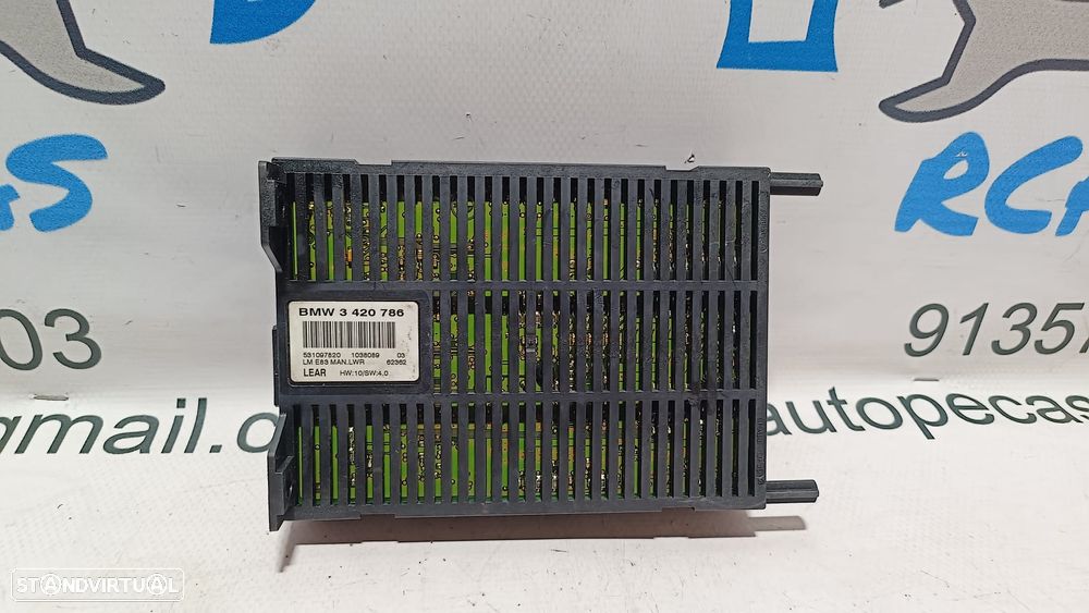 CENTRALINA MODULO LUZ LUZES LM BMW X3 E83 61313420786 3420786 - 1