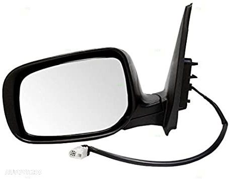 Oglinda exterioara Toyota Corolla (E14) 03.2007-06.2010 stanga/dreapta Asferica Electrica Cu Incalzire, carcasa neagra grunduita - 1
