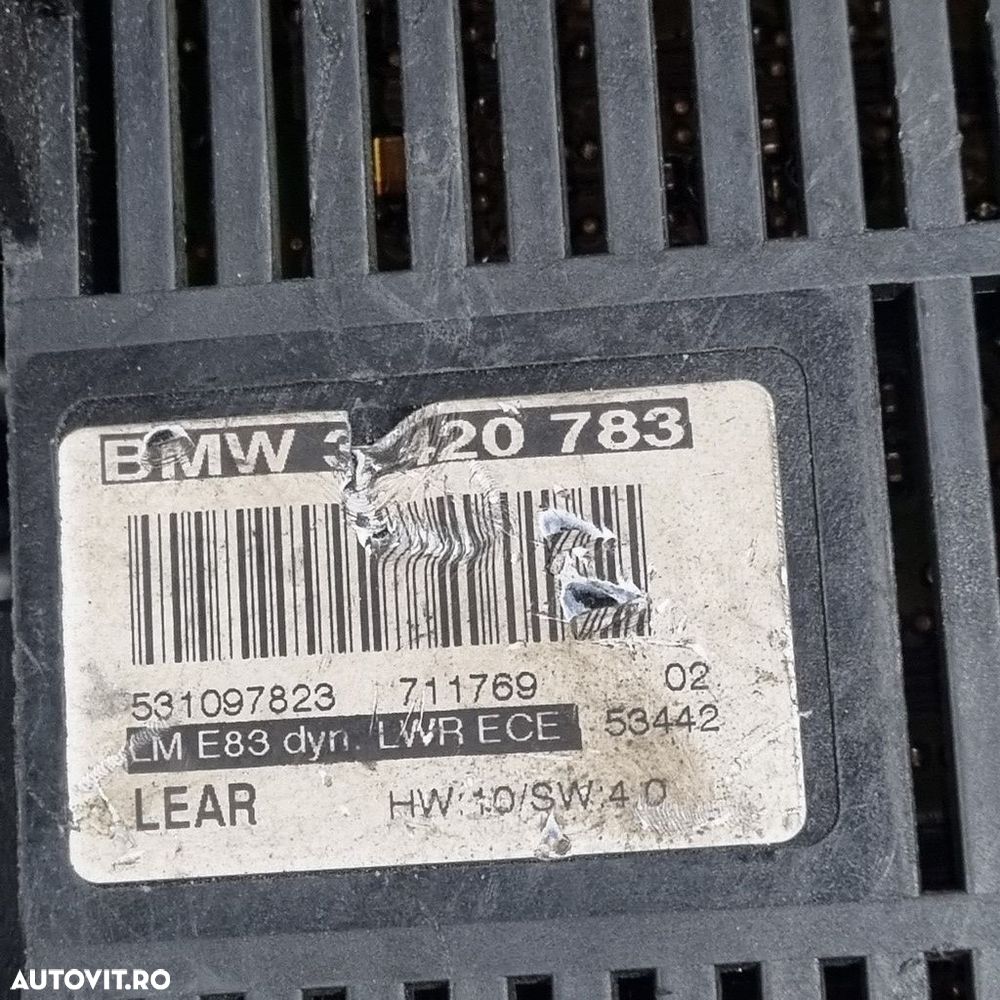 Modul BMW X3 E83 2003 - 2006 (637) 3420783 - 4