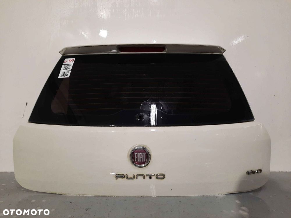 } KLAPA TYŁ TYLNA BAGAŻNIKA DO FIAT GRANDE PUNTO EVO 296/A BIAŁA - 5