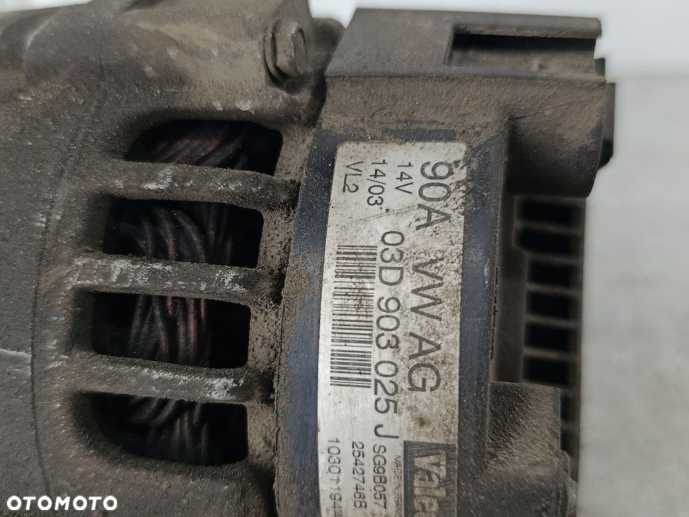 ALTERNATOR VW POLO IV FL 9N 03D903025J VALEO 1.2 6V - 3