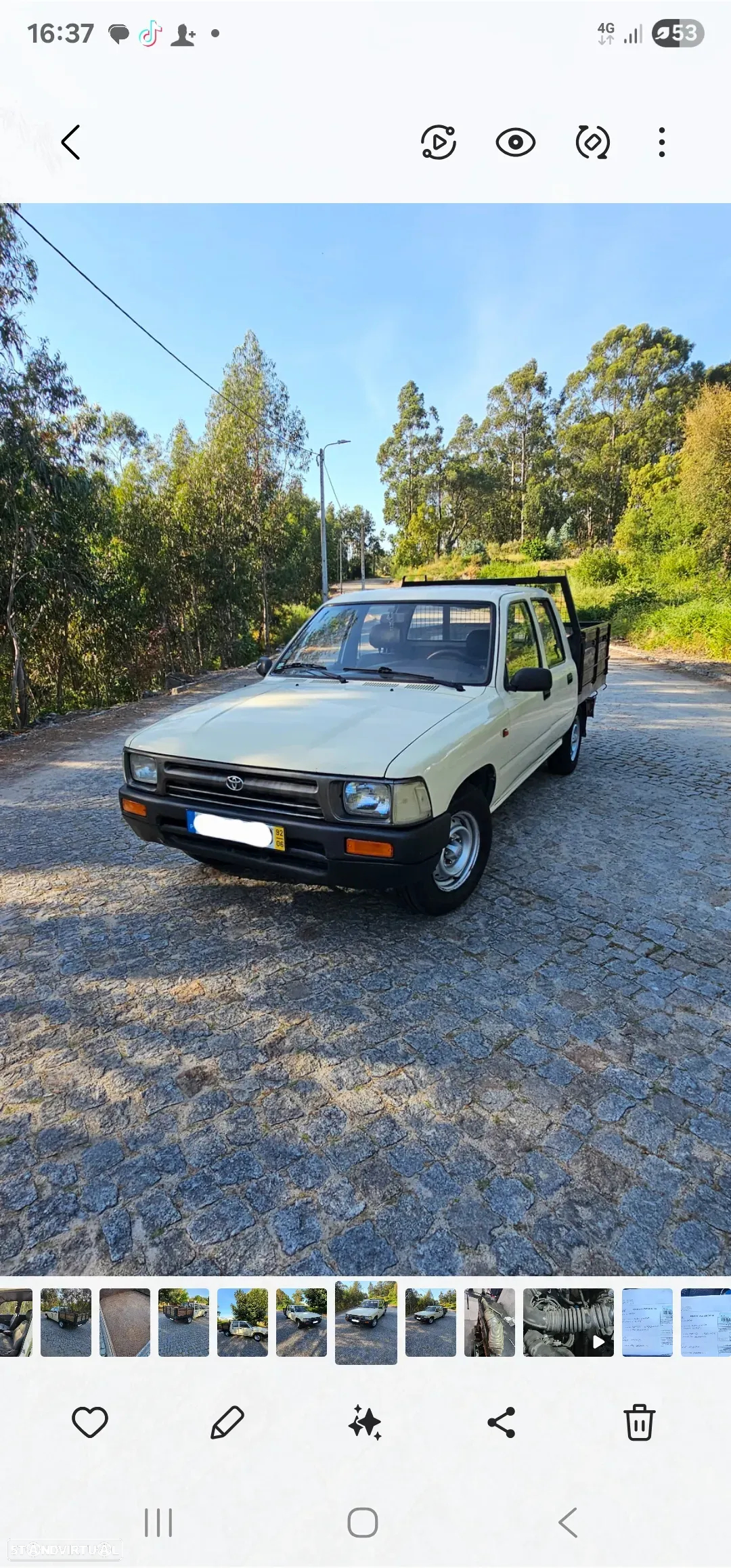 Toyota Hilux 2.4 D LN85LP Cx Mad. C.D - 2