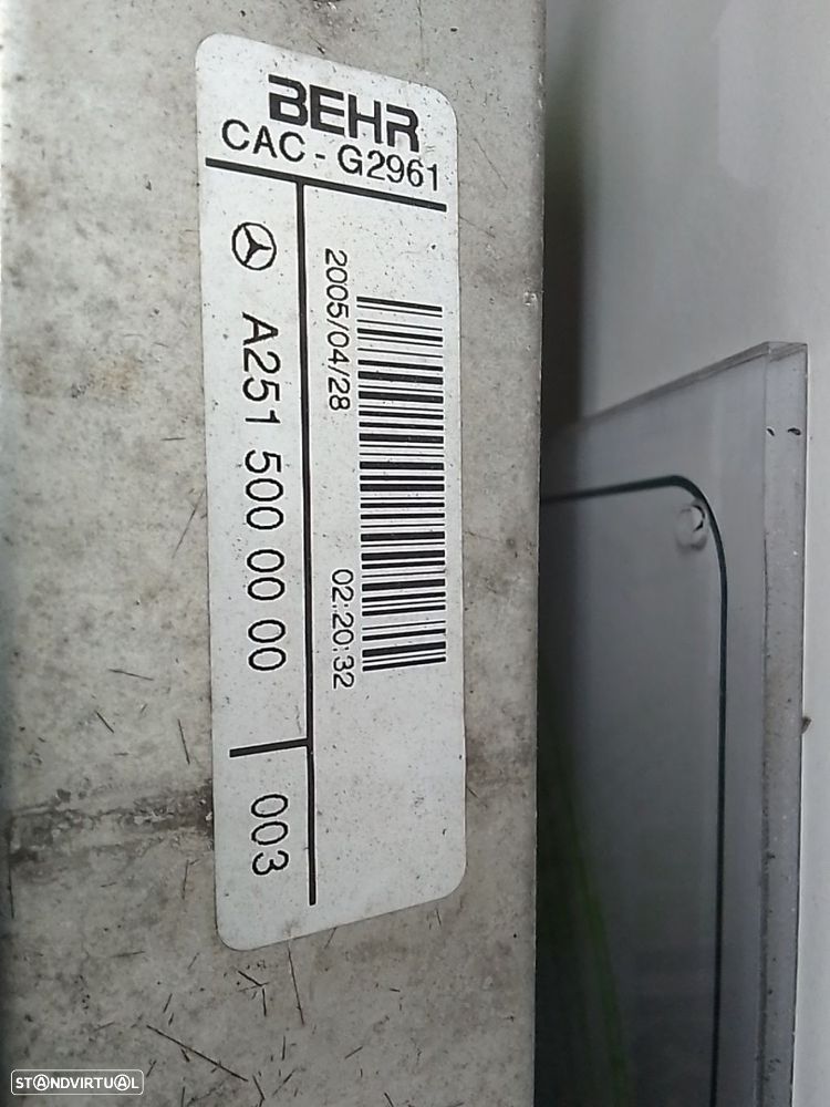 Radiador Do Intercooler Mercedes-Benz M-Class (W164) - 3