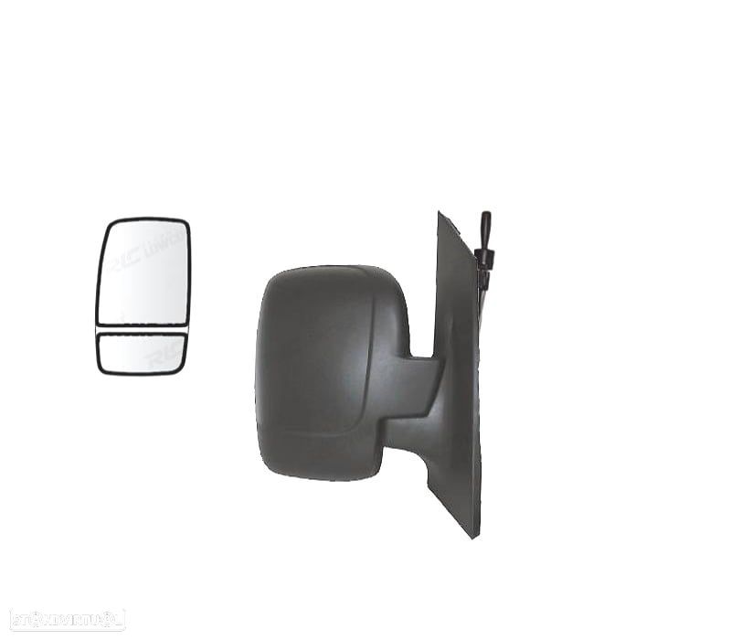 ESPELHO COMPLETO DIREITO PEUGEOT EXPERT 07-16 DUPLO - 1
