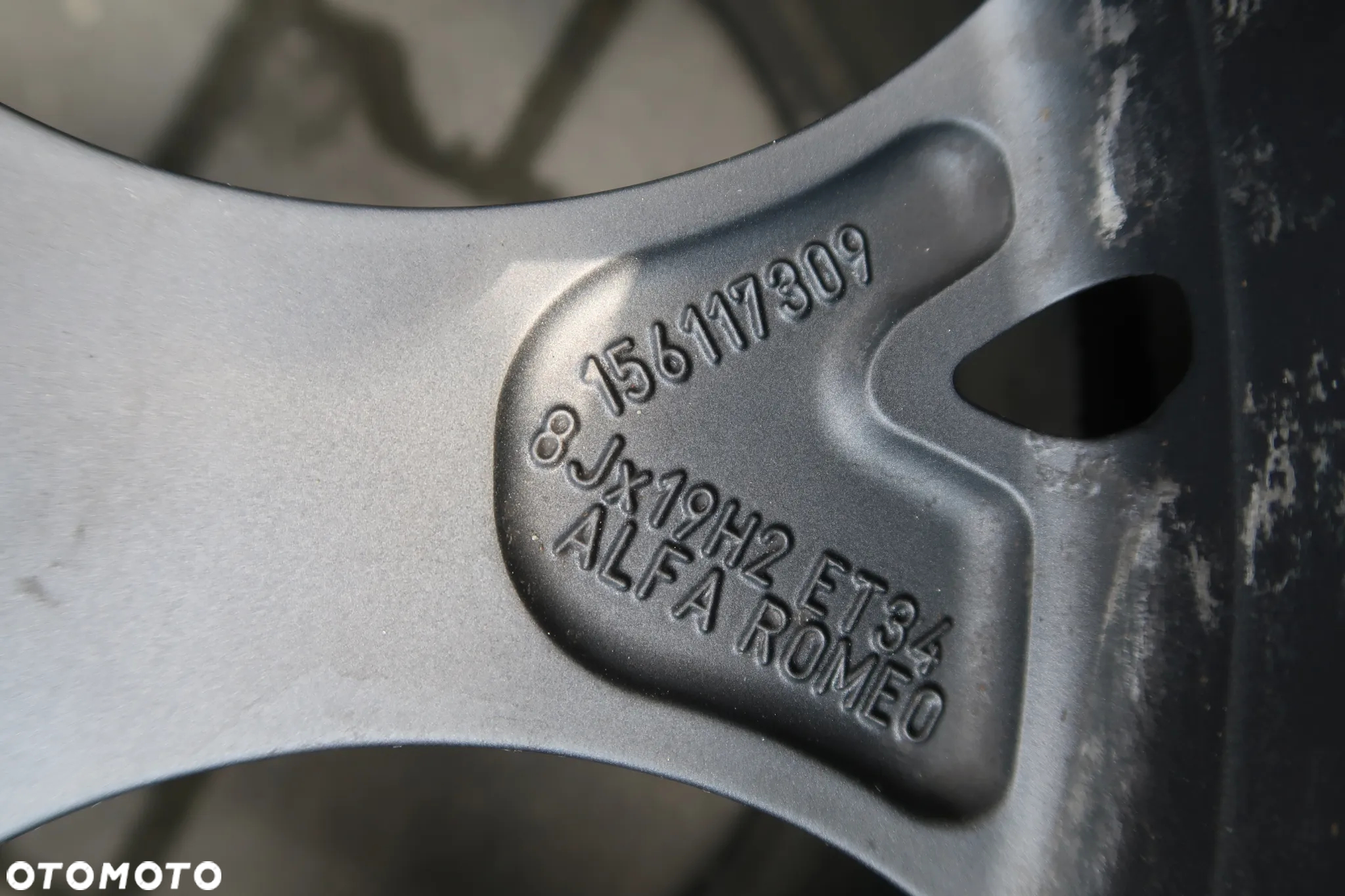 C45 FELGA ALUMINIOWA ALFA ROMEO 8X19ET34 - 7