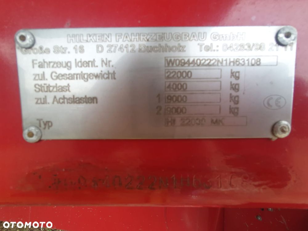 HILKEN Przyczepa budowlana rolnicza BM5000 od HILKEN - 9