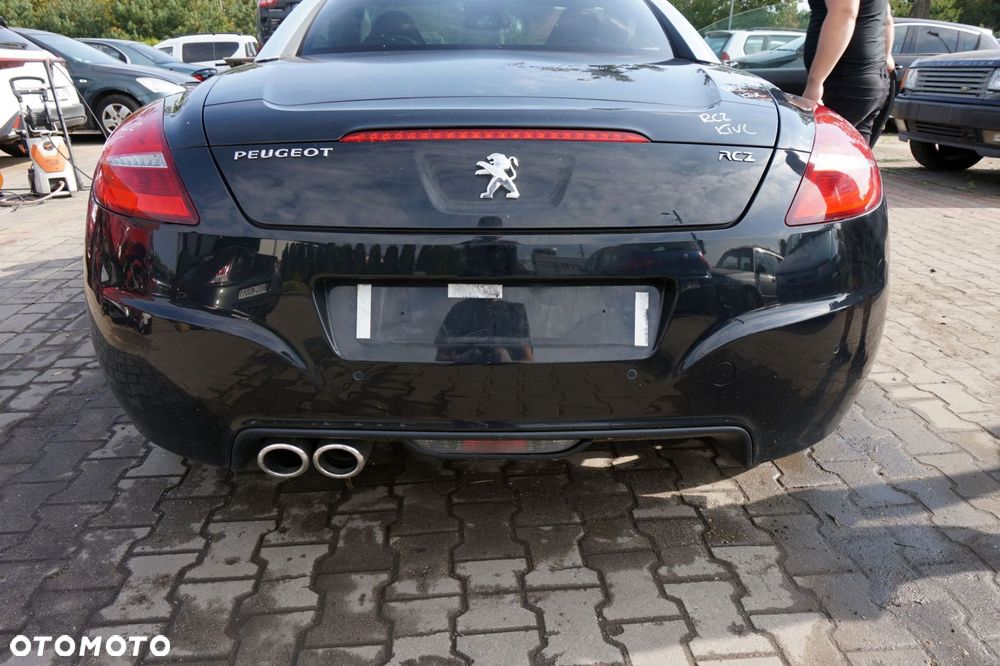 ZDERZAK TYLNY RCZ  KTVC  CZARNY PEUGEOT 2010-2015 - 1
