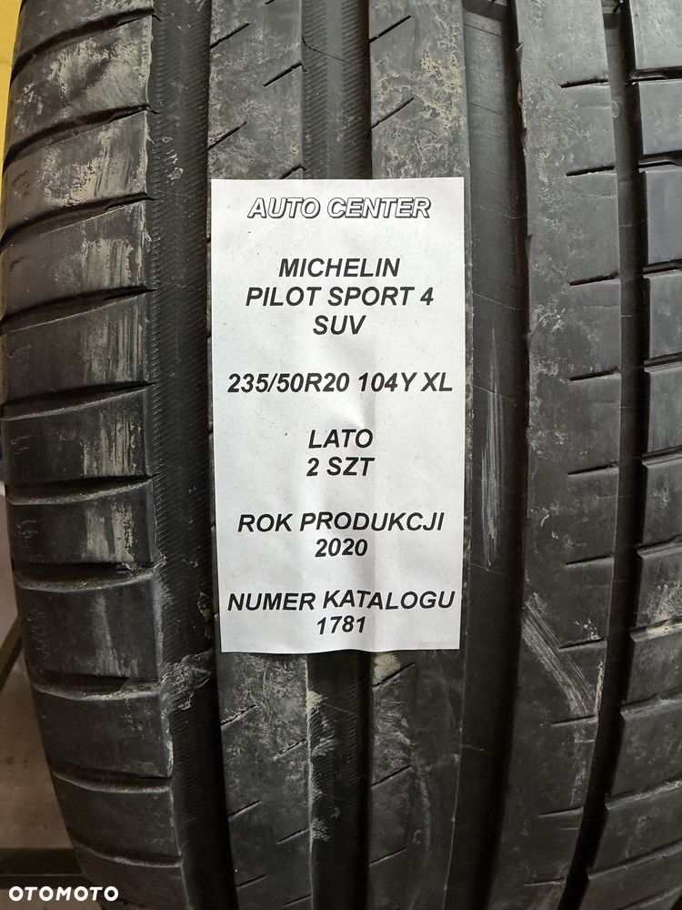 Opony letnie 235/50R20 104Y XL Michelin Pilot Sport 4 SUV | 2020 2 szt - 2