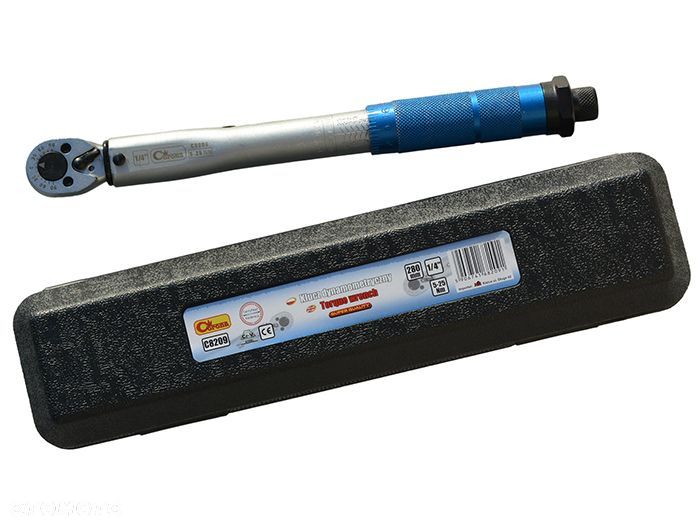 KLUCZ DYNAMOMETRYCZNY 1/4" 5-25Nm CERTYFIKAT - 1