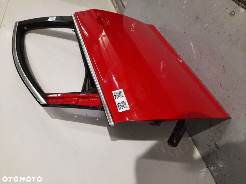 } DRZWI PRZÓD PRZEDNIE LEWE OPEL ASTRA J IV 4 Z50B CZERWONE - 4