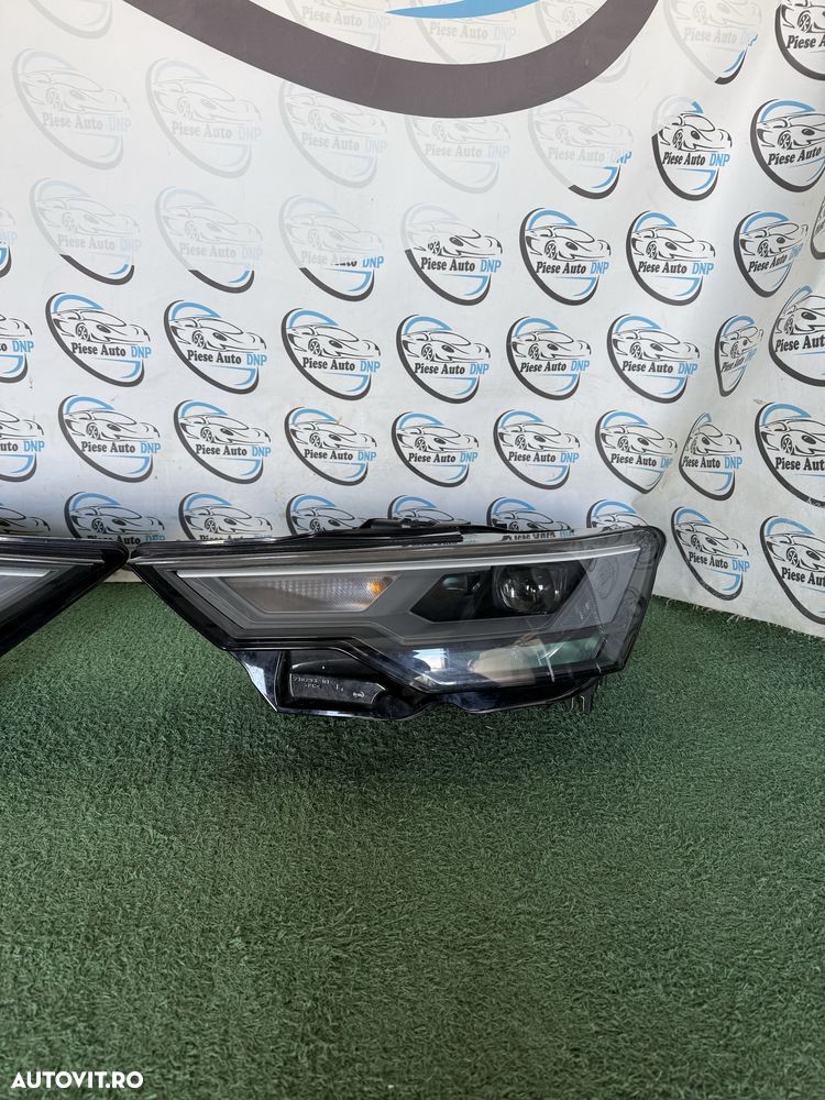 Far stanga dreapta Audi A6 C8 full led complet - 5